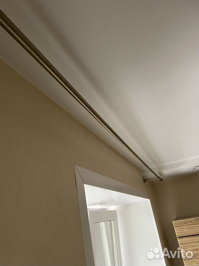 Карниз для штор металлический