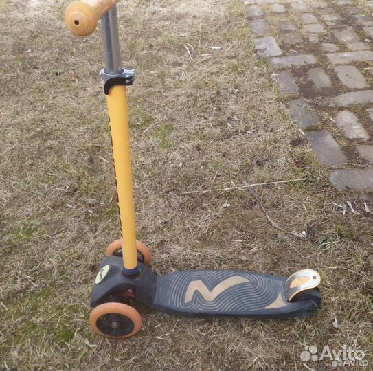Самокат детский трехколесный бу