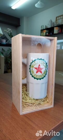 Коробка подарочная деревянная Собственная мастерск