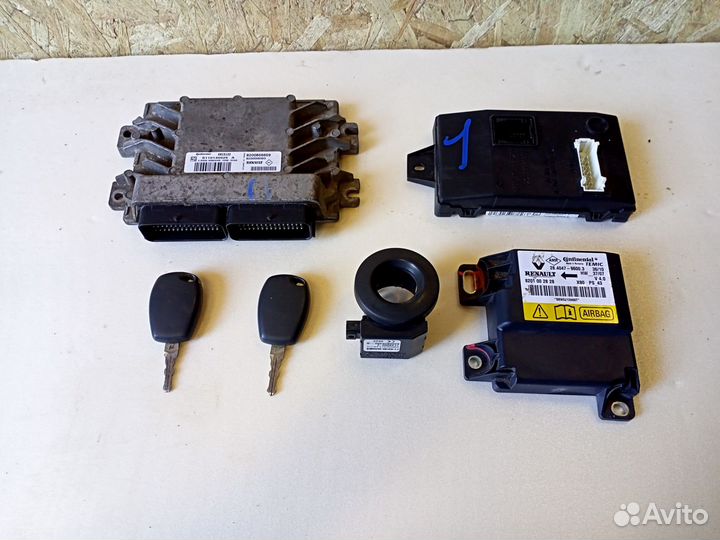 Эбу renault logan 1