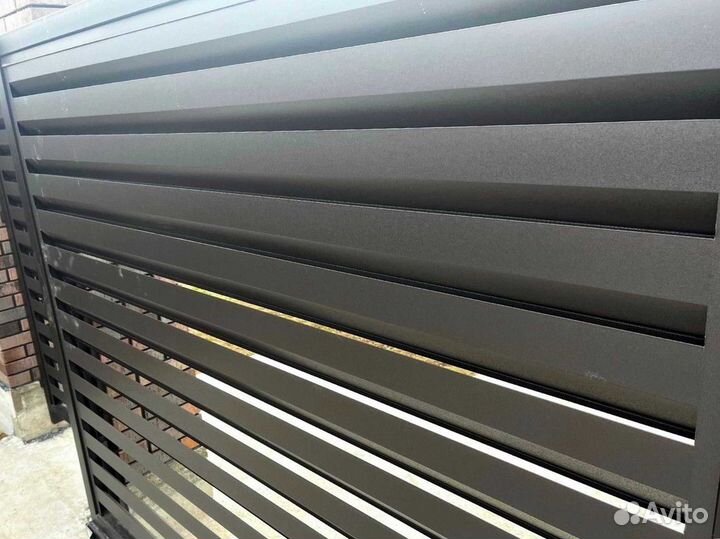 Забор жалюзи