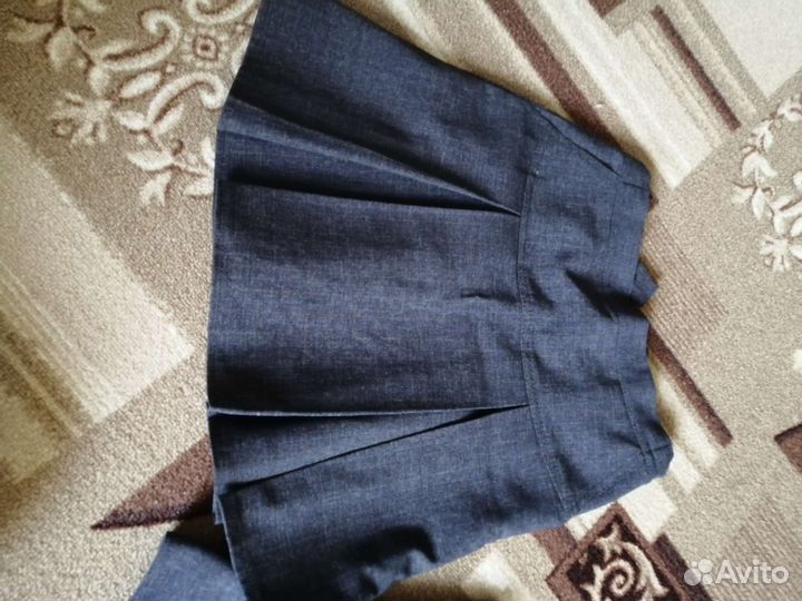 Школьная форма для девочки серая