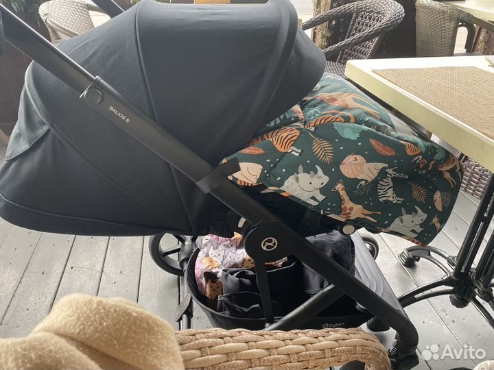 Коляска cybex balios s + дождевик