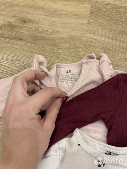 Сет из 5 боди для девочки