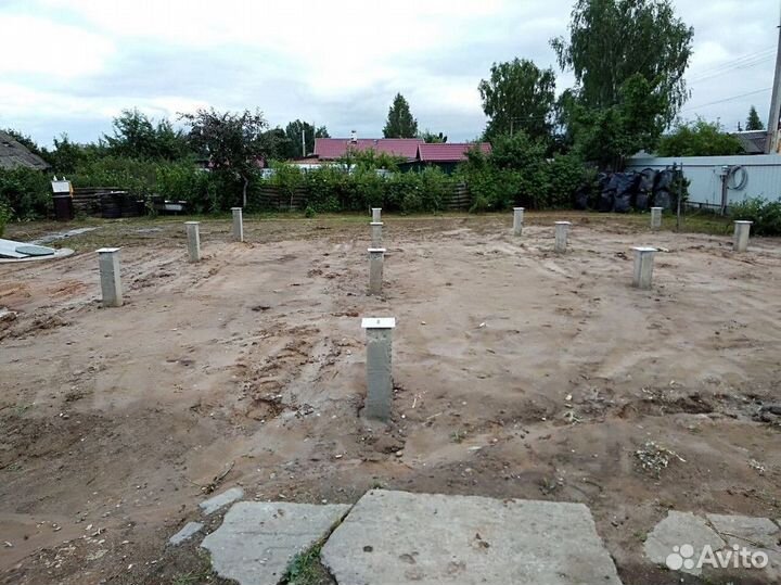 Фундамент / Жб, Бетонные, Железобетонные сваи