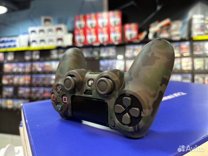 Силиконовый чехол для геймпада Dualshock 4 Зеленый