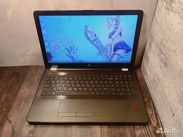 Игровой ноутбук HP A9-9420/4gb/SSD 240gb/video 2Gb