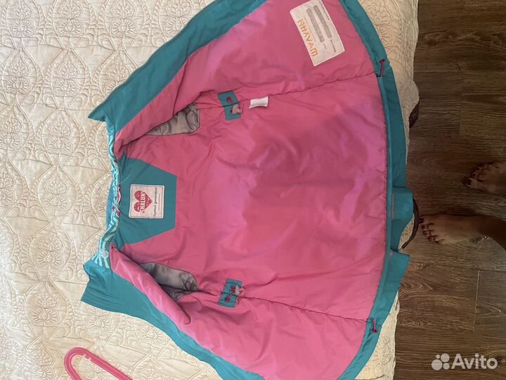 Пальто для девочки 116, шалуны