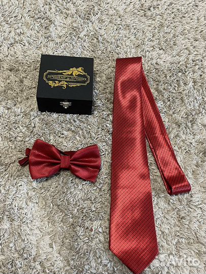 Галстук + бабочка подарочный набор