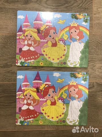 Пазлы дерево, стекло (новые)