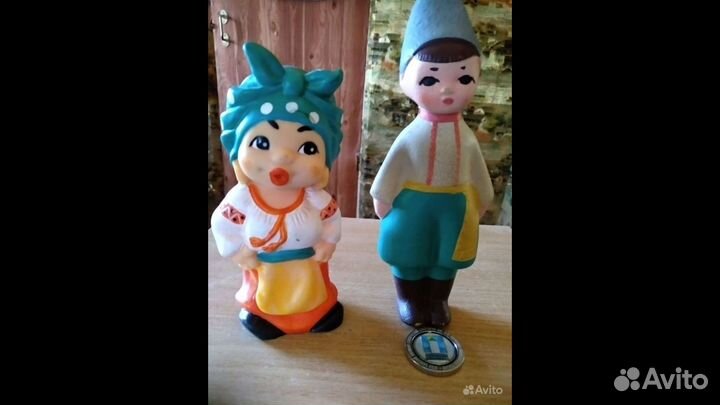 Резиновые и пластмассовые игрушки СССР