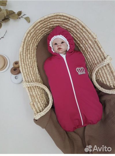 Комплект на выписку для девочки зима