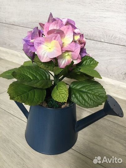 Гортензия из фоамирана