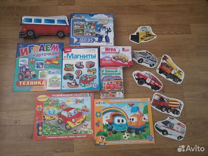 Развивающие игрушки пакетом