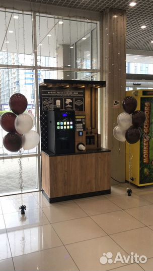 Кофе-стойка для кофейни самообслуживания