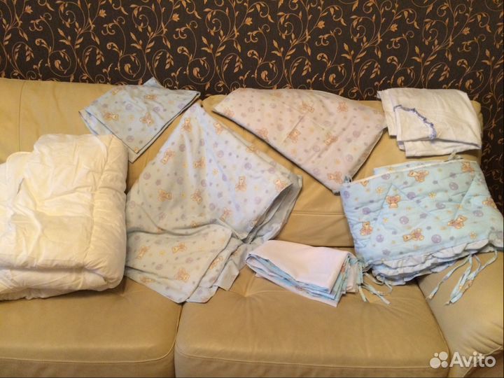 Большой комплект из 9 постельных принадлежностей