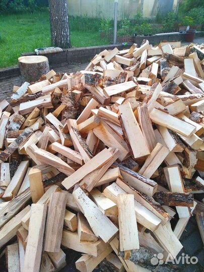 Дрова березовые. Колотые