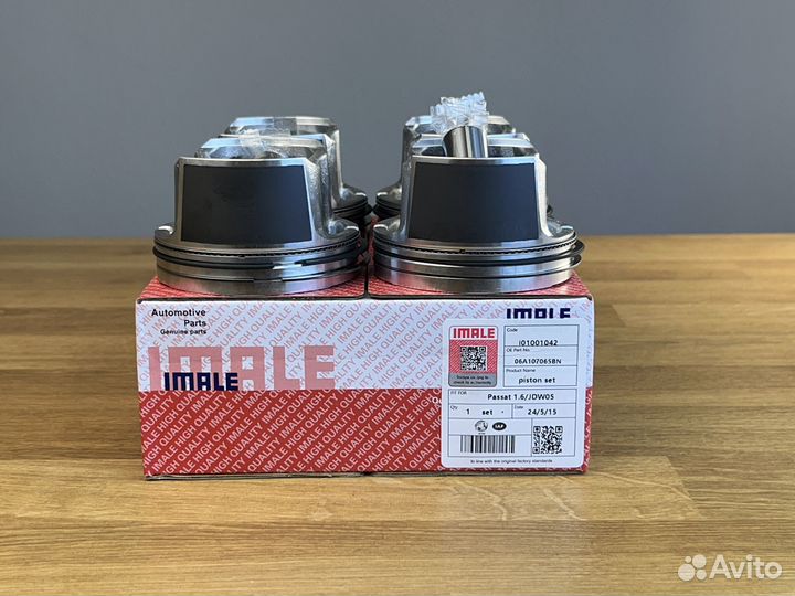 Комплект поршней VAG 1.6 BSE 06A107065BN STD