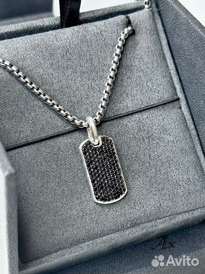 Цепочка с кулоном david yurman Тег Chevron