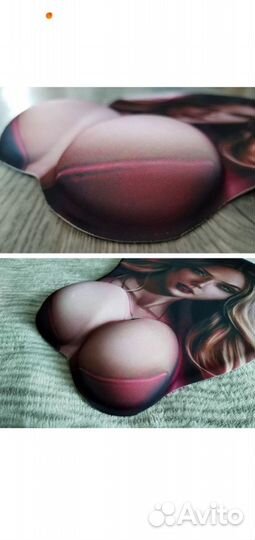 Коврик для мышки с подушкой под запястье