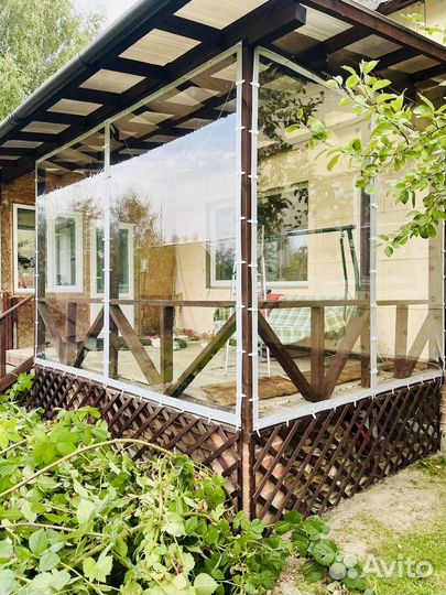 Мягкие окна для веранд, беседок, террас