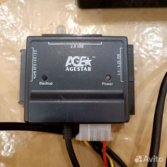 Переходник Agestar IDE3.5/IDE2.5/sata) USB2.0