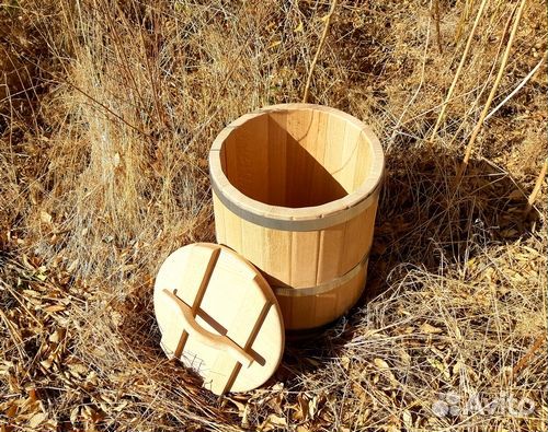 Кадка дубовая