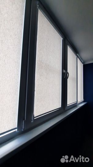 Рулонные шторы сиде св. серый