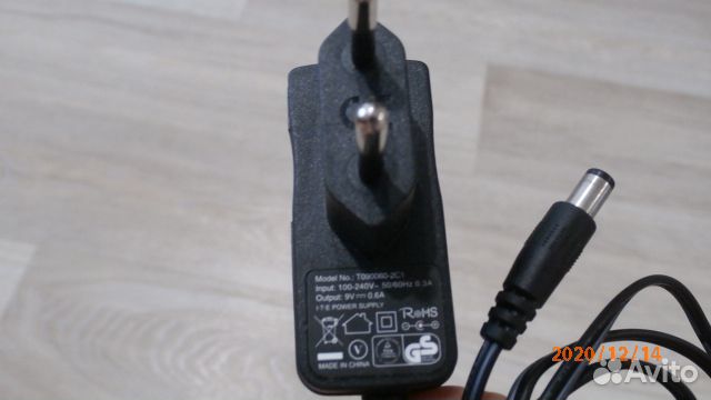 Адаптеры 7,5 и 9 вольт