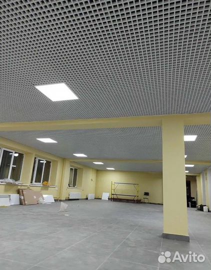 Подвесные потолки Армстронг, Грильято, Рейка