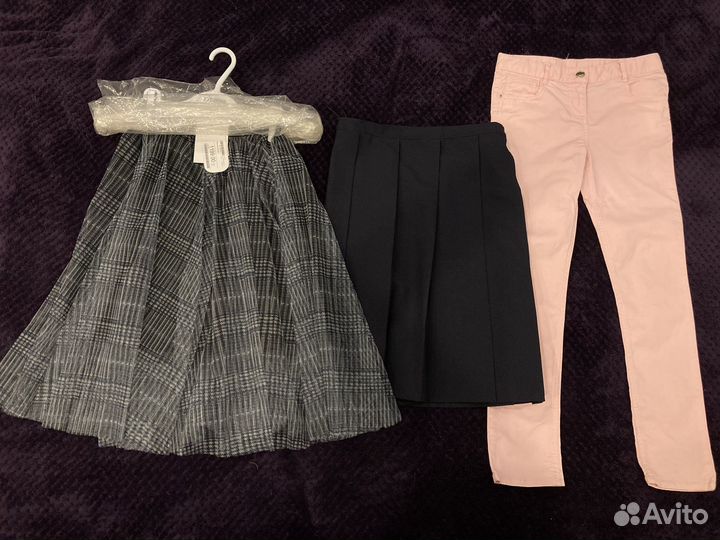 Пакет вещей на девочку от 8-ми лет