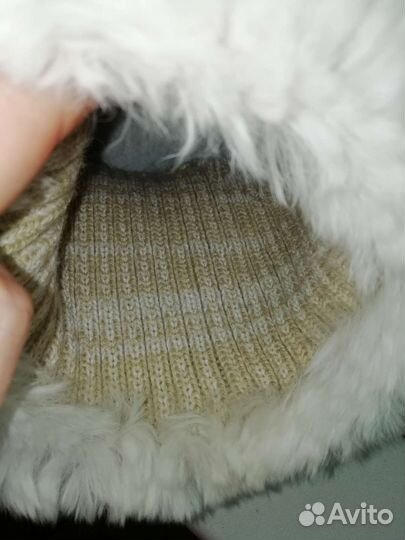 Шапки меховые вязаные