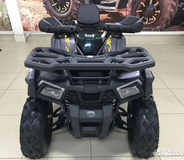 Квадроцикл Motoland Wild Track X 200 черно-красный