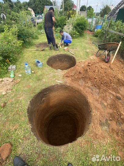 Септики из колец под ключ