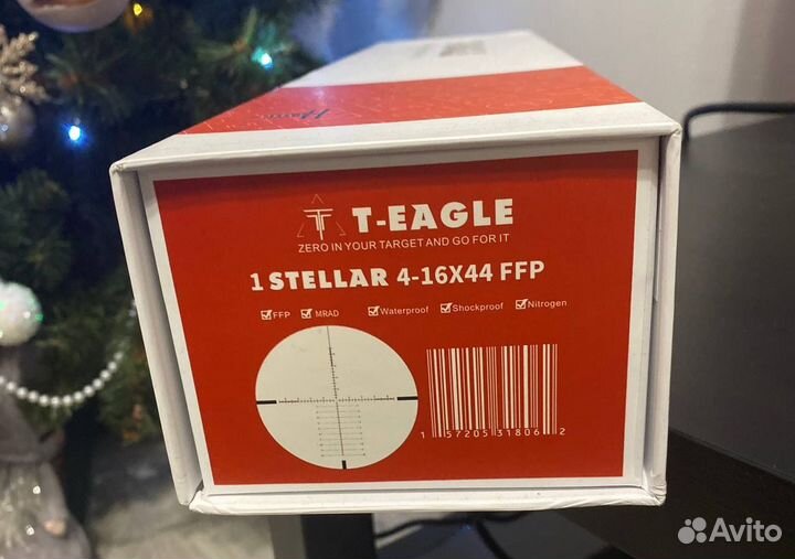 Прицел T-eagle stellar 4-16X44 FFP