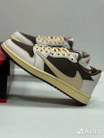 Кроссовки Nike Air Jordan 1 Low Travis Scott