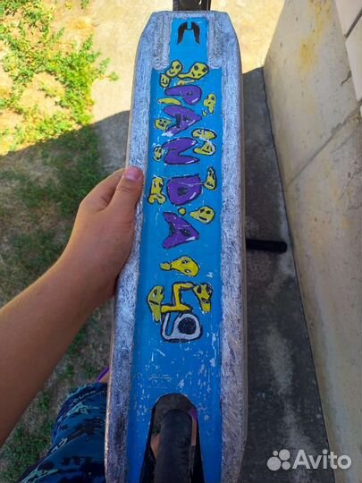 Трюковой самокат, кастом