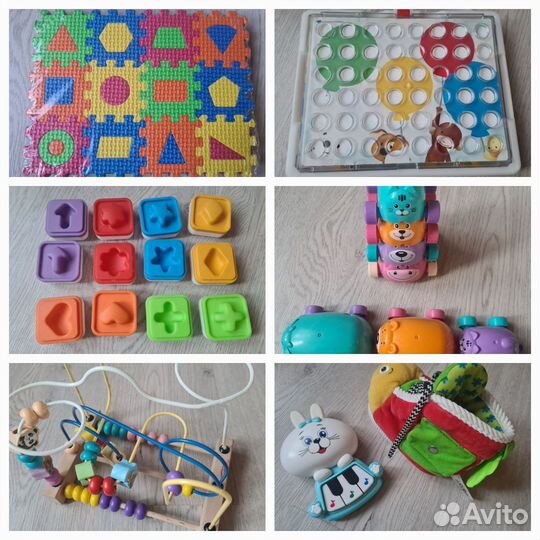 Развивающие игрушки пакетом