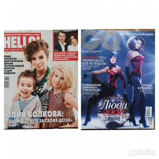 T.a.t.u. CD, кассеты и журналы