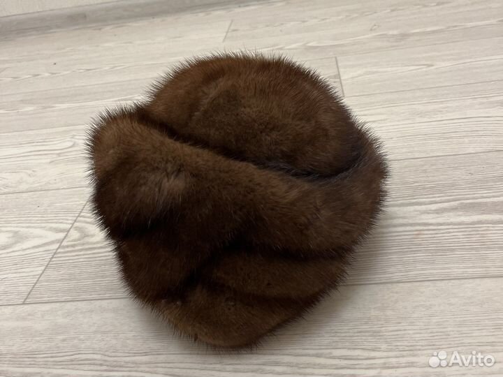 Шапка норковая женская