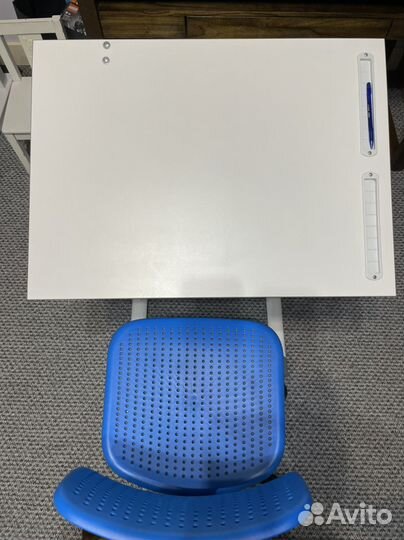 Растущая парта Polini kids simple и стул