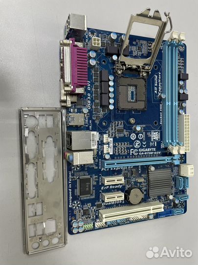 Материнская плата gigabyte ga-b75m-d3v