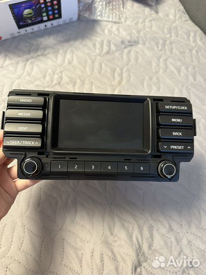 Магнитола штатная Kio Rio 4