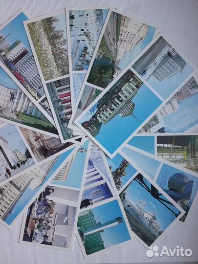 Мурманск. Цветные открытки советские СССР. 1981