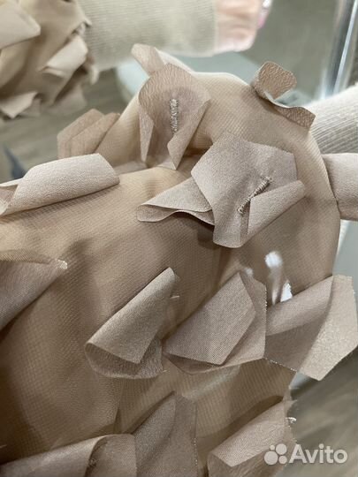 Кофта с шифоновыми рукавами 44/46