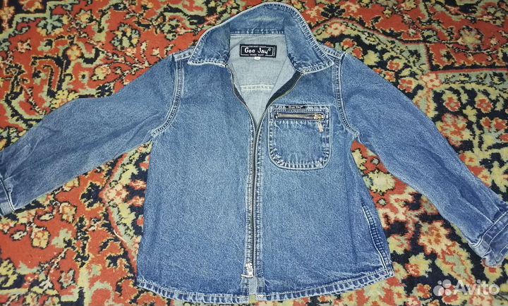 Джинсовая куртка для мальчика