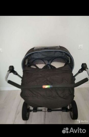 Детские коляски для двойни teutonia