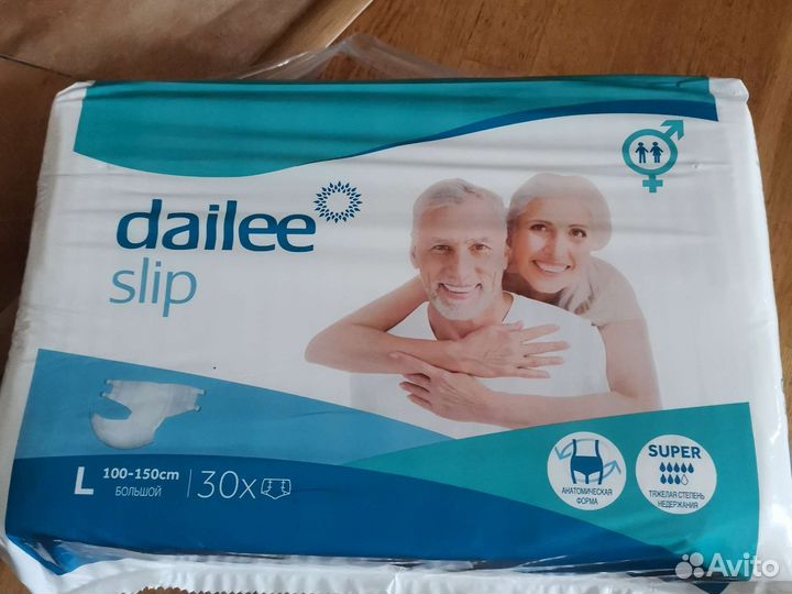 Памперсы подгузники для взрослых l