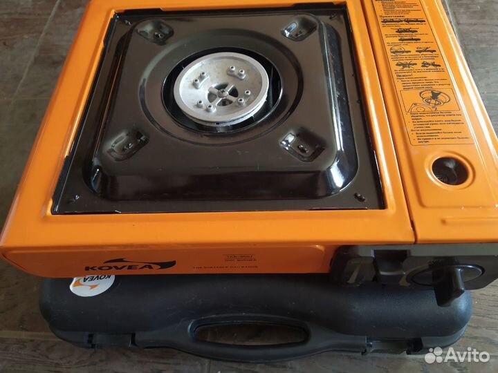 Плита туристическая,газовая,новая