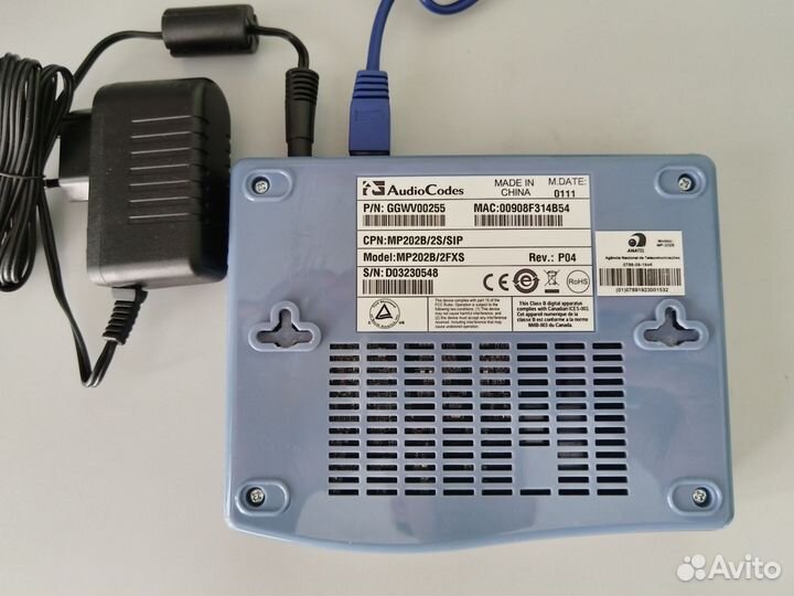 Голосовой шлюз AudioCodes MP202B